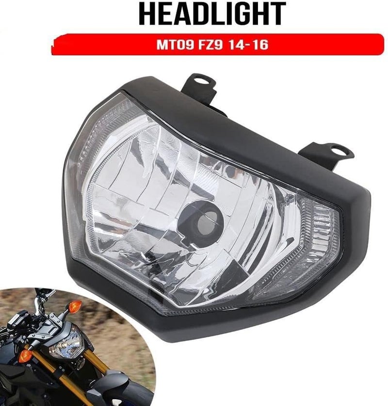 DEMULAX Motorcycle Front Headlight for MT09 FZ9 2014-2016 - Image 5
