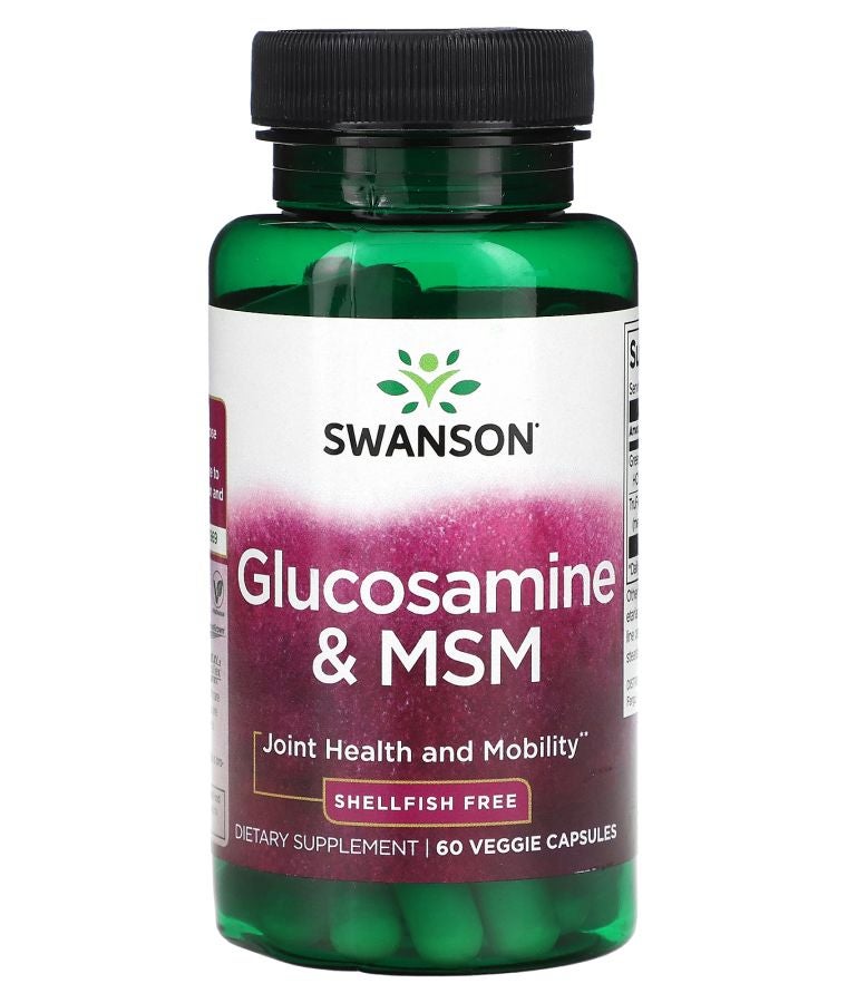 SWANSON Glucosamine & MSM 60 Veggie Capsules