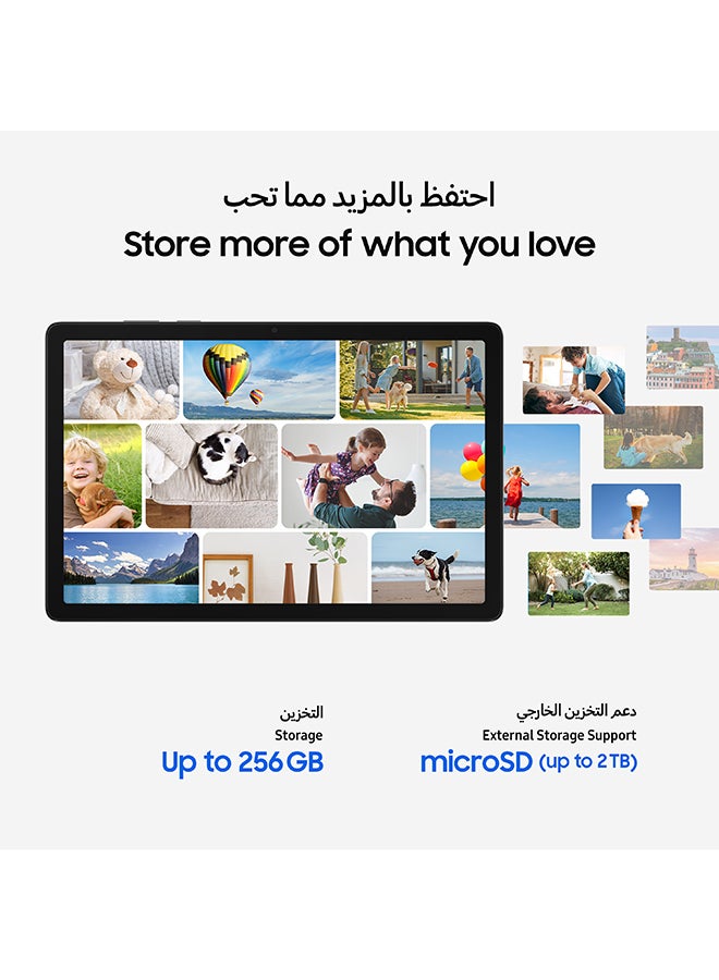 سامسونج جالاكسي تاب A11 بلس واي فاي رمادي 8GB رام 256GB - النسخة الدولية - Image 4