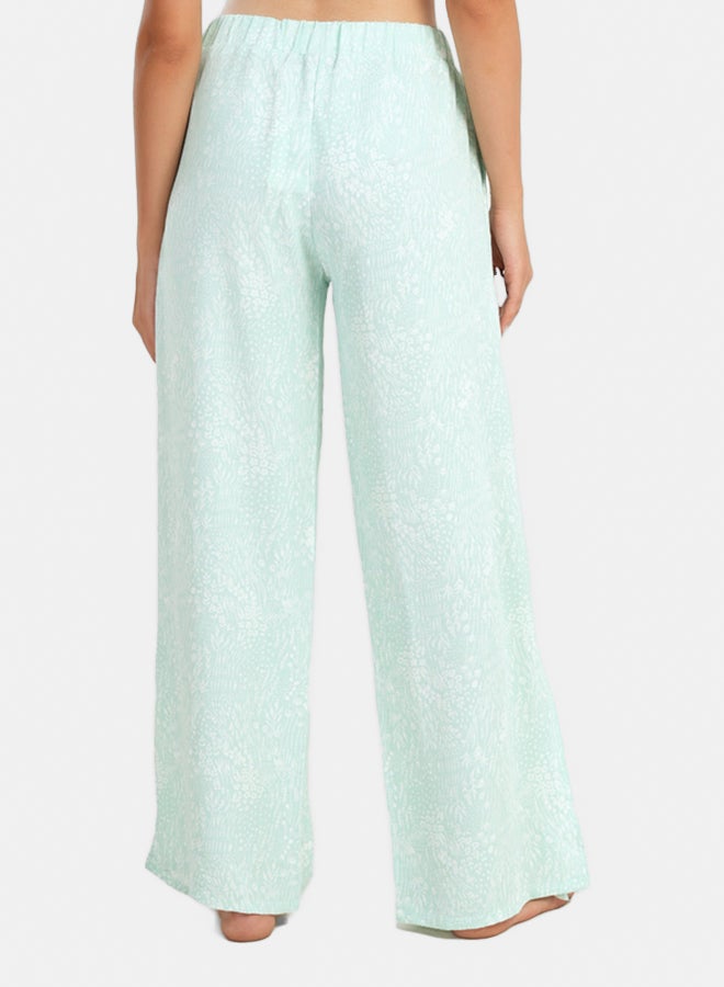Carina Aqua Self Pattern Pyjama Pants - Image 3