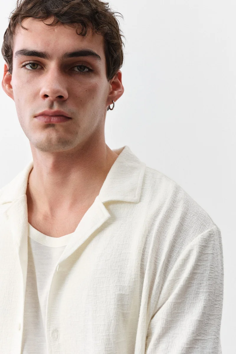 H&M Regular Fit Jersey resort shirt