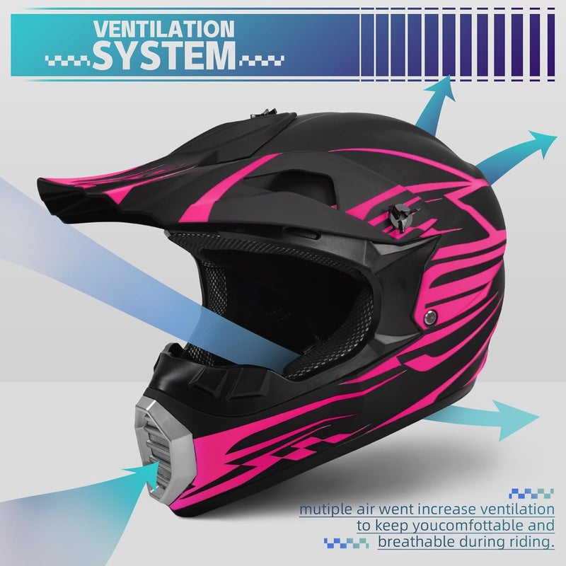 SanQing 3/4 Open Face Motorcycle Helmet with Visor - DOT Approved Vintage Design for Men and Women - Image 3