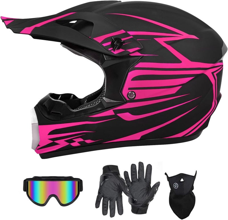 SanQing 3/4 Open Face Motorcycle Helmet with Visor - DOT Approved Vintage Design for Men and Women - Image 1