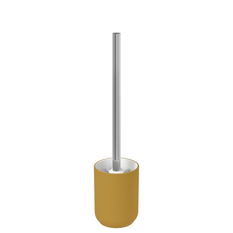Baitique Toilet Brush with Holder, Dark Yellow - Image 1