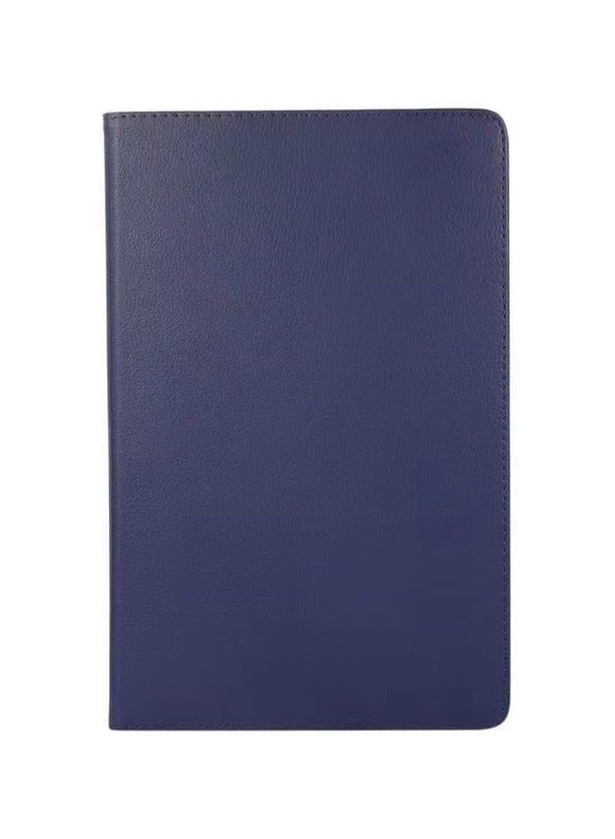 Compatible with Honor Pad V9/ GT 11.5 Inch 2025 (Model: ROL-W60) Tablet PU Leather Cover Sleep Wake Function 360 Rotating Stand Protective Shell (Dark Blue) - Image 2