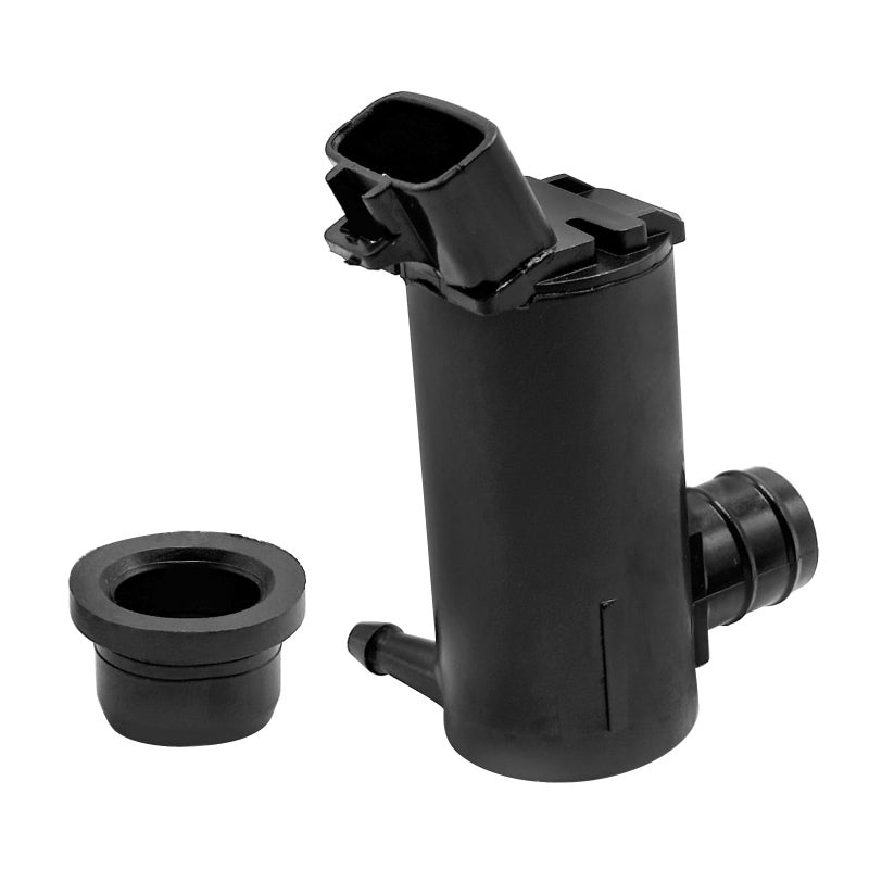 Windshield Washer Pump with Rubber Grommet 12V for Toyota Camry Corolla Solara Sienna Land Cruiser Tundra Echo Matrix Celica 4Runner Lexus LX470 LS430 IS300 LS400 8533033020 85330AA010 8533012340