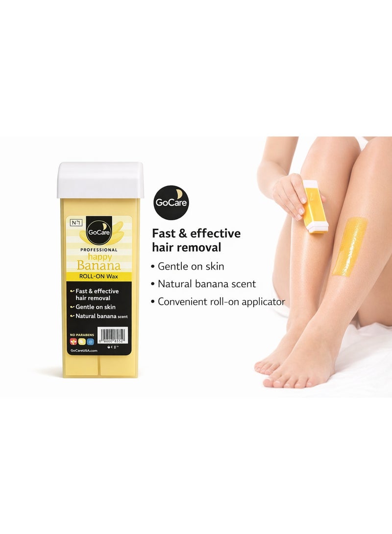 GOCARE Banana Refill Wax Tan 100ml - Image 1