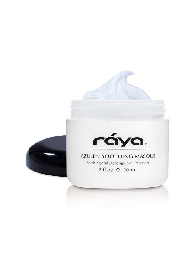 Raya Azulen Soothing Masque (602) | Calming Facial Treatment Mask for Sensitive Skin | Tones and Refines Complexion | Made with Azulene and Aloe Vera - Image 1