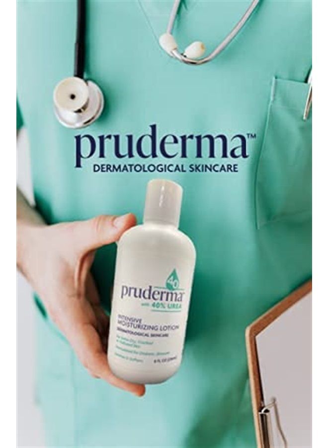 pruderma Urea 40 Lotion - Moisturizes & Rehydrates Thick, Cracked, Rough, Dead & Dry Skin - For Feet, Elbows and Hands - 8 oz - Image 4