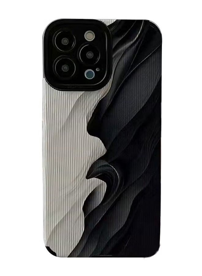 iPhone 14 Pro Case，Cartoon Graffiti Design Protective Case Cover For Shock Protection Anti-Scratch and Anti-Drop Case Compatible with iPhone 14 Pro Cover - Image 1