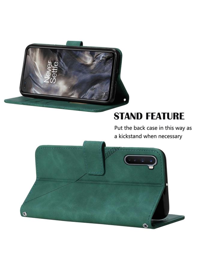 اس-توب جراب هاتف OnePlus Nord Crossbody من الجلد المنقوش ثلاثي الأبعاد - Image 5