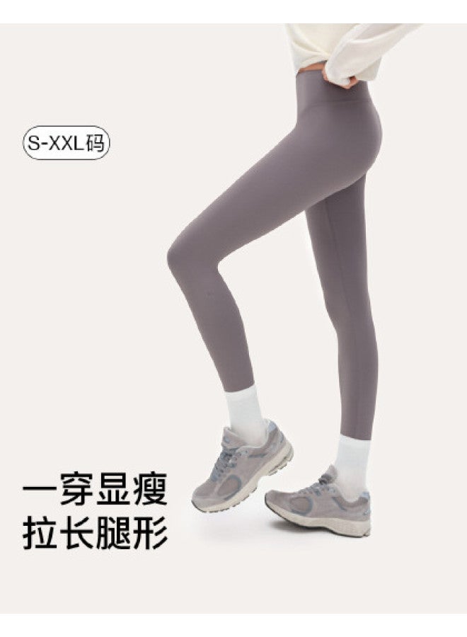 ubras Soft Air-Layered Brushed Tummy Control Leggings, Slimming, Comfortable, Wearable Outside, Women'S Tight Pants - Image 1