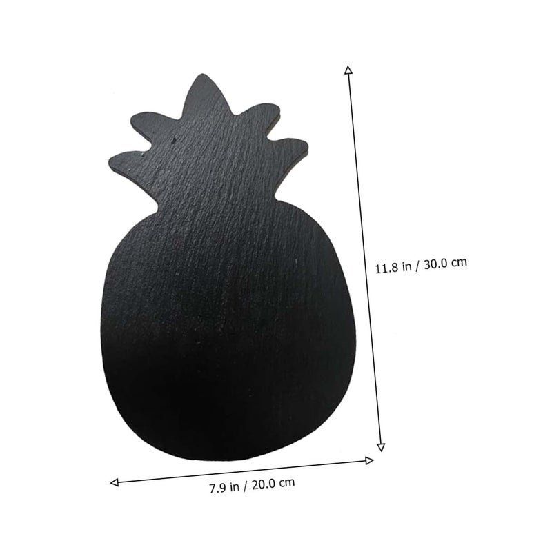 Pineapple Shaped Stone Steak Plate 30x20cm Serving Tray For Sushi Dessert Kitchen Dining - Image 3