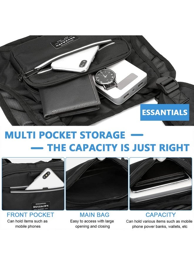 GUSTAVE¬Æ Chest Bag for Men Women, Stylish Tactical Vest Chest Bag Men, Adjustable Rig Bag for Hiking, Camping, Night Running, Exercise - Image 5