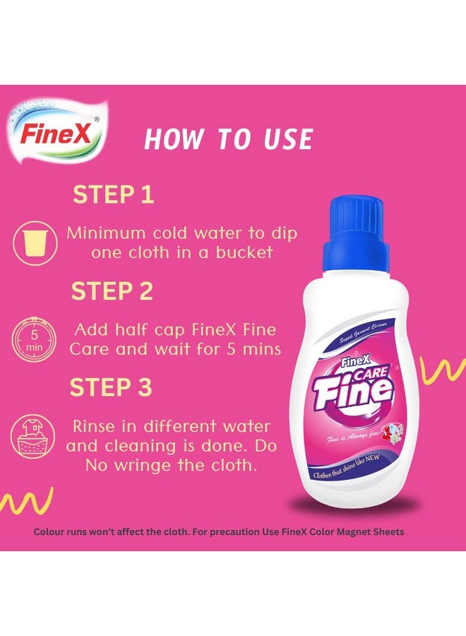 Finex Fine Care- Dry Clean Your Pure Silk Saree, Expensive And Delicate Clothes, Bedsheets, Woolen, Blankets With Confidence. (Quantity Is In Ml - Image 3