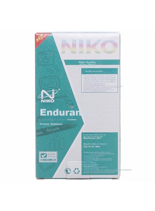 Niko Nerc39/43 Ribbon Cartridge, 5-pack, Compatible With Epson Mt311 M-u310/11/312 M-v110 M-u115 Dm-210/220 Printer Ribbon Frame - Image 5