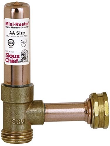 Sioux Chief 660-H 3/4" Female X 3/4" Male Mini Rester Water Hammer Arrester - Image 4