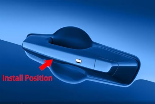 Beautost for Honda Prologue 2024 2025 2026 Door Handle Cover Trims ABS Carbon Fiber Black - Image 3