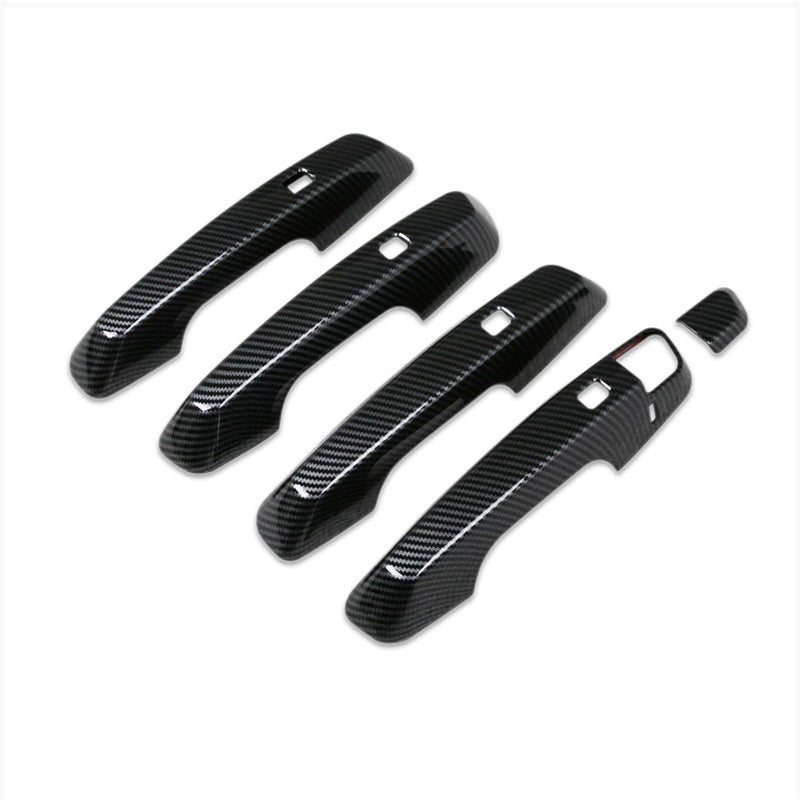 Beautost for Honda Prologue 2024 2025 2026 Door Handle Cover Trims ABS Carbon Fiber Black - Image 2