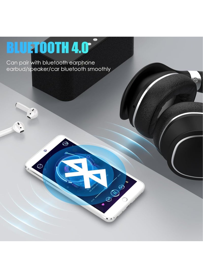 LAESO - 160GB Bluetooth MP3 Player, Digital Android WiFi Mp4 Player with Camera, 4.3" Touch Screen Portable Walkman HiFi Music Player with Speaker & App Store, Max Support 256GB - Image 1