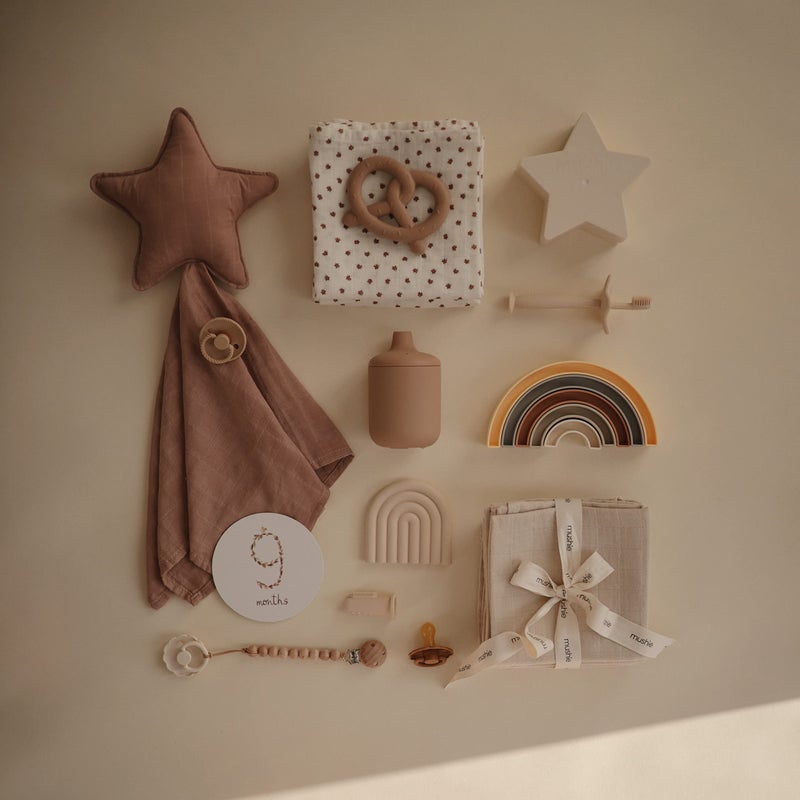 mushie Silicone Baby Teether Toy | Pretzel - Image 4