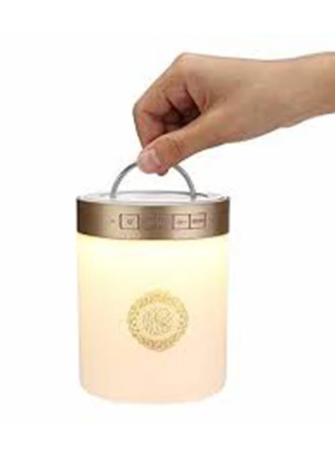 ACHAS Quran Portable Bluetooth LED Lamp Speaker Multicolor - Image 3