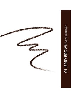 SUGAR Cosmetics Arch Arrival Brow Definer 01 Jerry Brown, Medium Brown  - Image 2