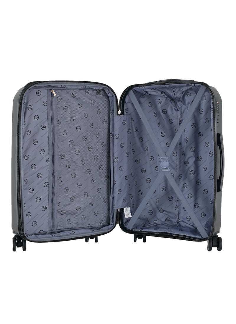 H.T H.T Luggage Bag, Hard Case Polypropylene (PP) Material, 8x360 Degree Rotation Spinner Wheels, Matching Color Suitcases, Expandable Trolley Bag, Telescopic Handle, TSA Lock, SKU 13504  - Image 3