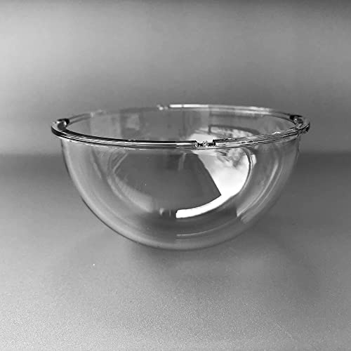 OwlCat 3.3 Inch Acrylic Clear Dome Cover, Security CCTV Camera Housing Transparent Case Cover, Outer Clear Glass Hemisphere Shell 85mm x 45mm, Non-Electronic Replacement Cover - Image 4