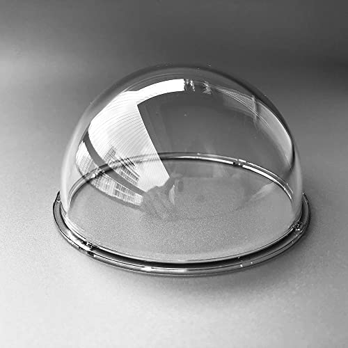 OwlCat 3.3 Inch Acrylic Clear Dome Cover, Security CCTV Camera Housing Transparent Case Cover, Outer Clear Glass Hemisphere Shell 85mm x 45mm, Non-Electronic Replacement Cover - Image 1