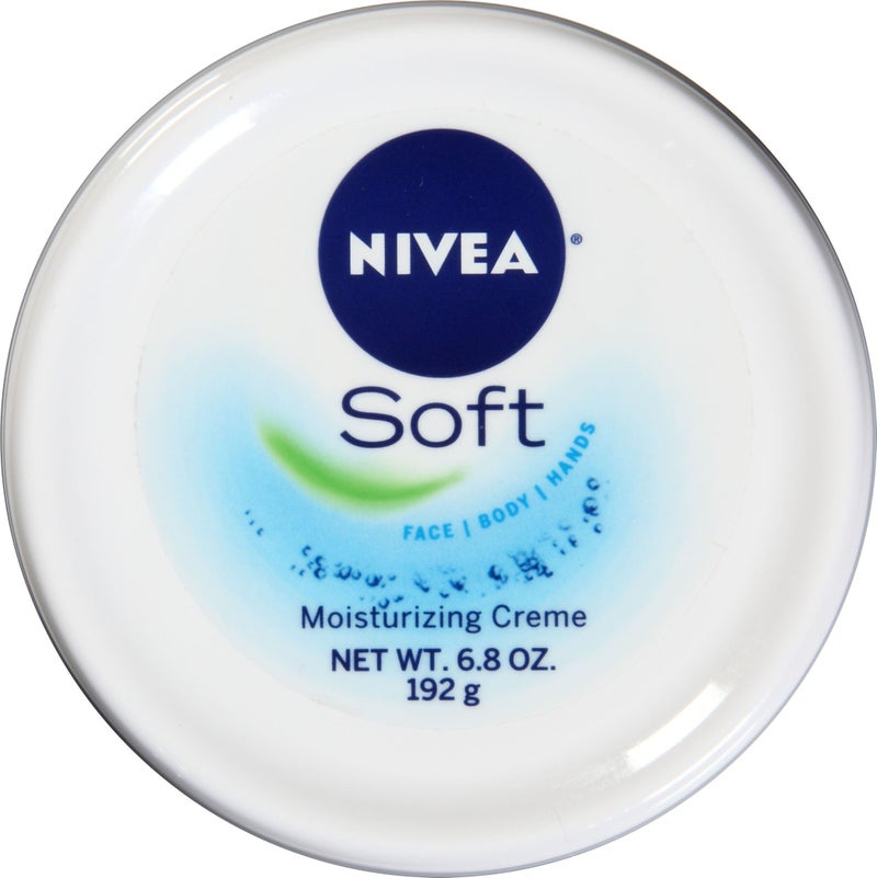 NIVEA Soft Moisturizing Creme, 6.8 Ounce (Pack of 3) - Image 4