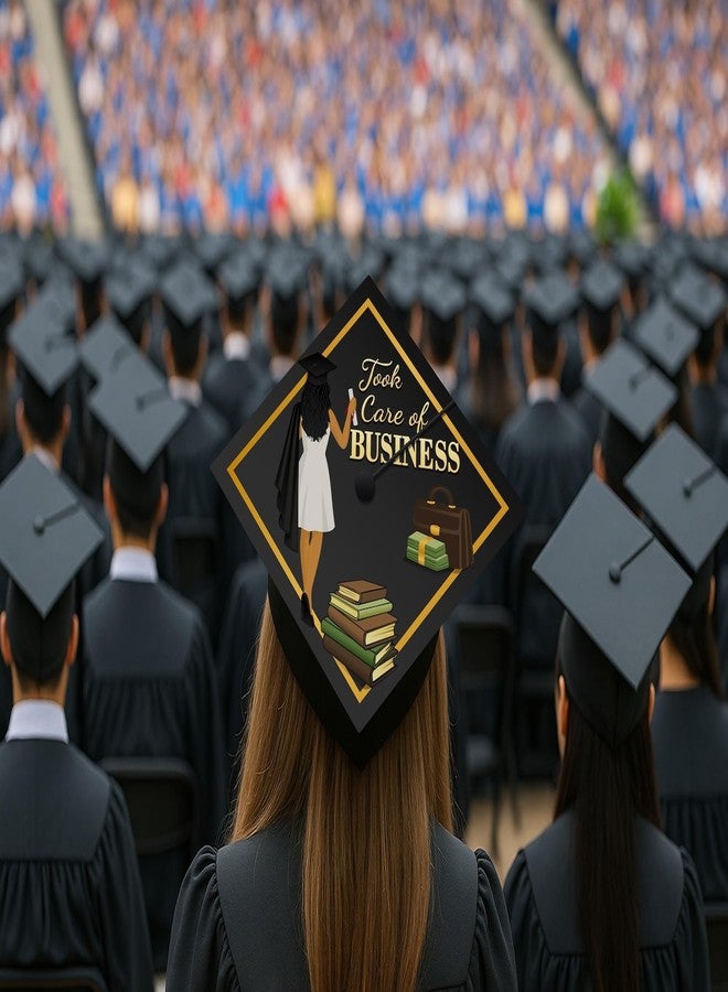 ADVANSYNC Took Care of Business Graduation Cap Topper - Image 5