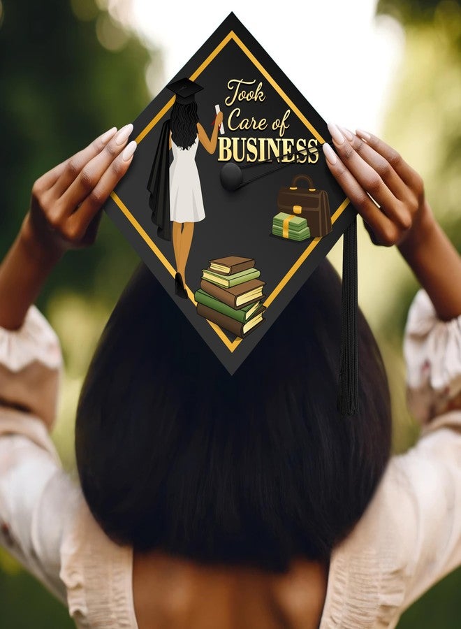 ADVANSYNC Took Care of Business Graduation Cap Topper - Image 3