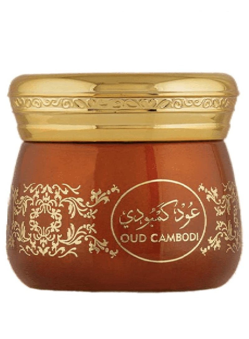 Hamidi Oud Combodi Muattar 100% Pure Oriental Incense Bakhoor 40 Grams Long Lasting Smoke-Free Aroma Refreshing Beauty of Nature - Image 1