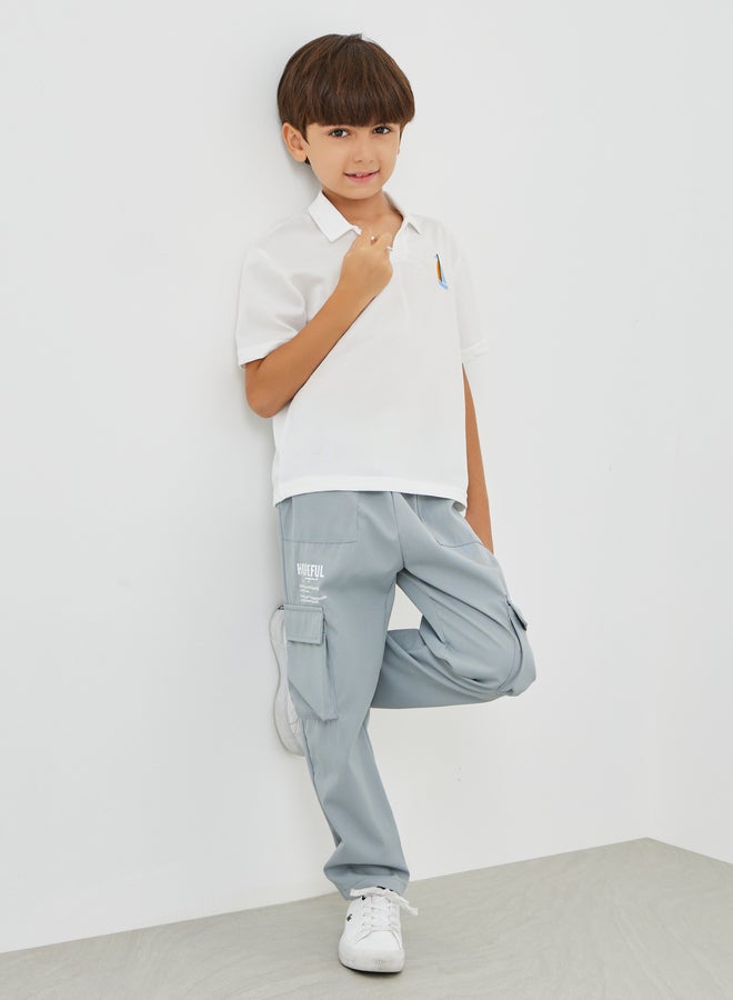 Styli Styli Regular Fit Pants with Cargo Pocket  - Image 2