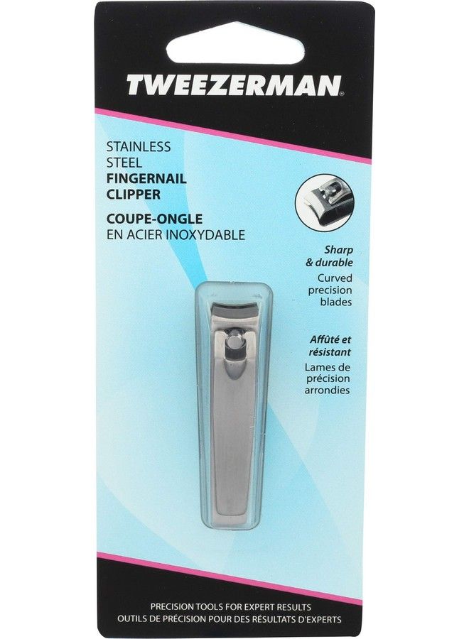 Tweezerman Stainless Steel Finger Nail Clipper 1 Ea - Image 2