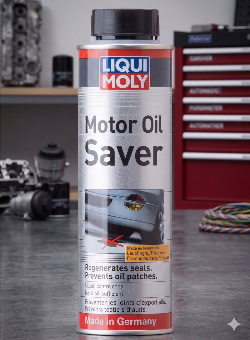 LIQUI MOLY Motor Oil Saver – Advanced Oil Additive to Reduce Oil Consumption, Restore Engine Seals & Prevent Oil Leaks - Image 1