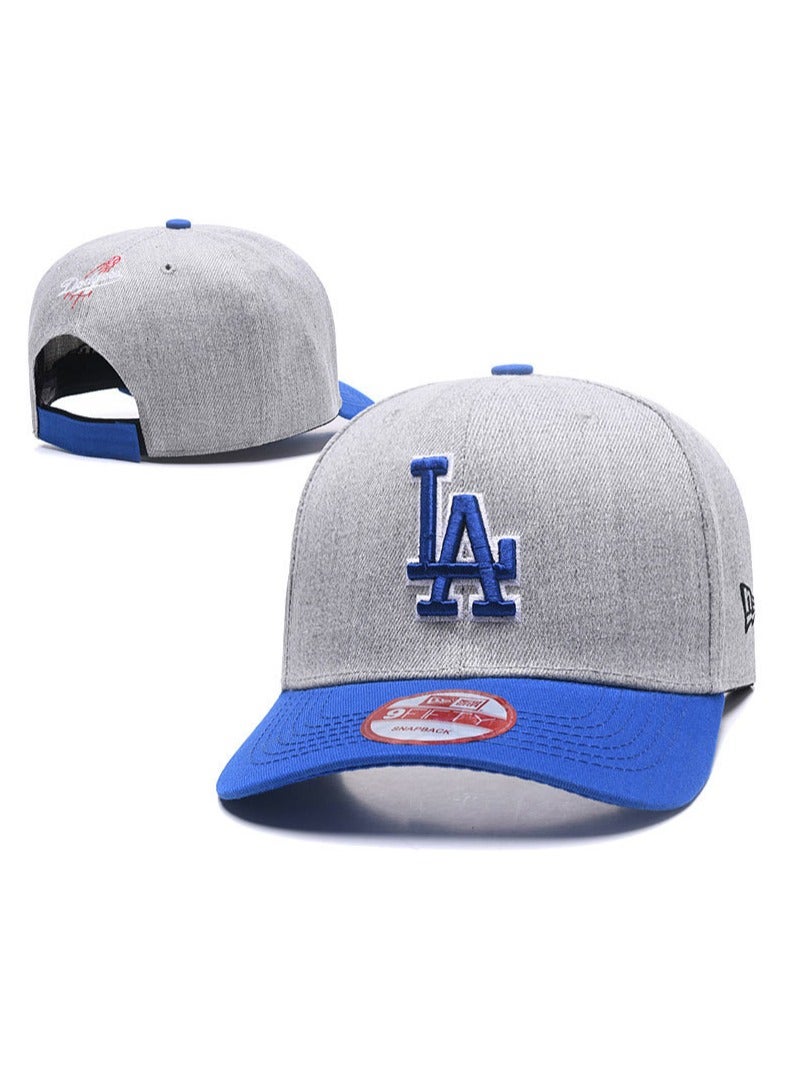 NEW ERA MLB Los Angeles Dodgers Baseball Cap Adjustable Snapback Hat Trendy Streetwear Style for Men and Women