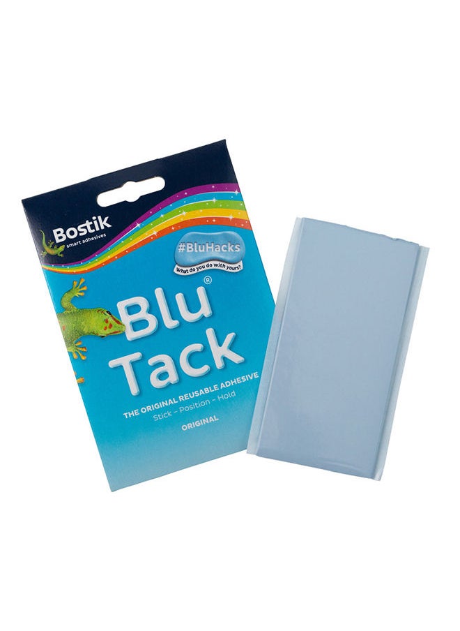 Bostik Blu Tack Original Reusable Adhesive Pack Home Office DIY Use Blu Smart Adhesives Alternative to Pins & Tape 60g  - Image 2