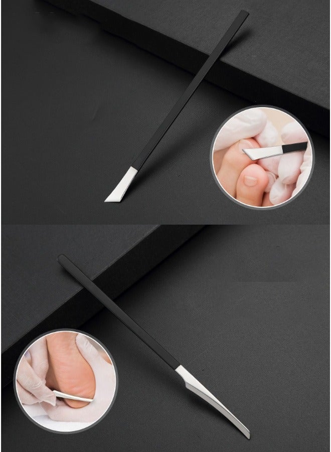 GMORO 4-Piece Pedicure Knife Tools Kits Professional Stainless Steel Ingrown Toenail Set with Storage Bag for Feet Toe Correction - Image 4