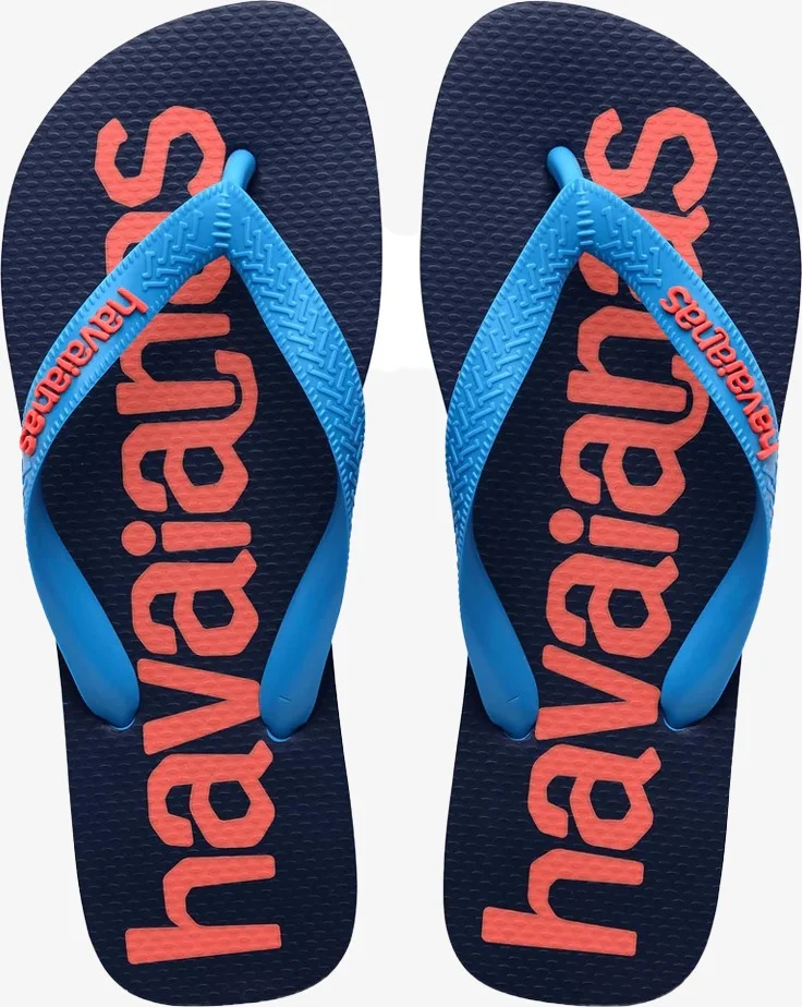 هافاياناس Havanias Top Logomania 2 Turquoise Blue Men's Slippers 4145741-0212
