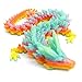 Flavery 3D Printed Dragon 24 inch Large Pearly Sheen Articulated Dragon Fidget Toy 3D Printed Gift for Birthday Figurine DecorCrystal Summar Dream - Image 2
