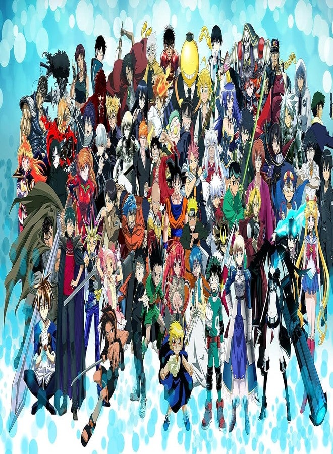 Kundan Store Assorted Anime Characters HD Wall Poster | Son Goku Anime Poster | 12 x 18 Inches | Matte Finish, Unframed, Multi-Color | Wallpaper for Bedroom, Living Room | Includes Double-Sided Tape - Image 5