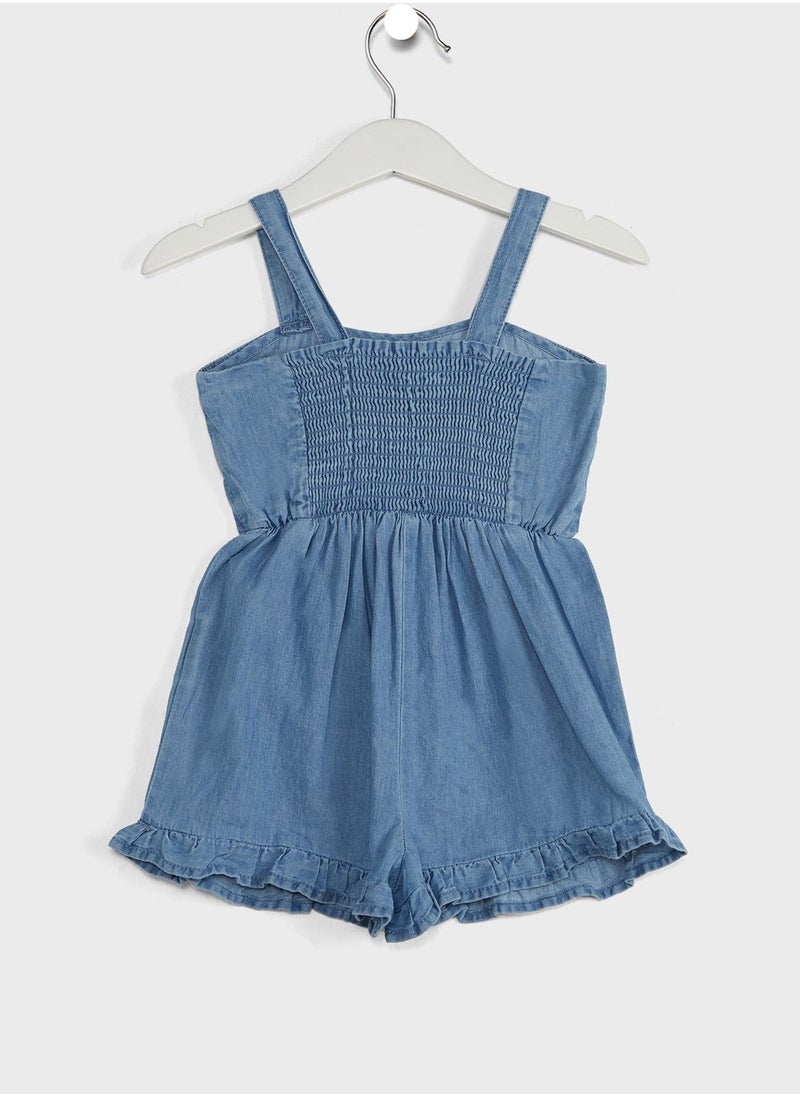 Cotton On - Kids Frill Detail Playsuit - Image 1