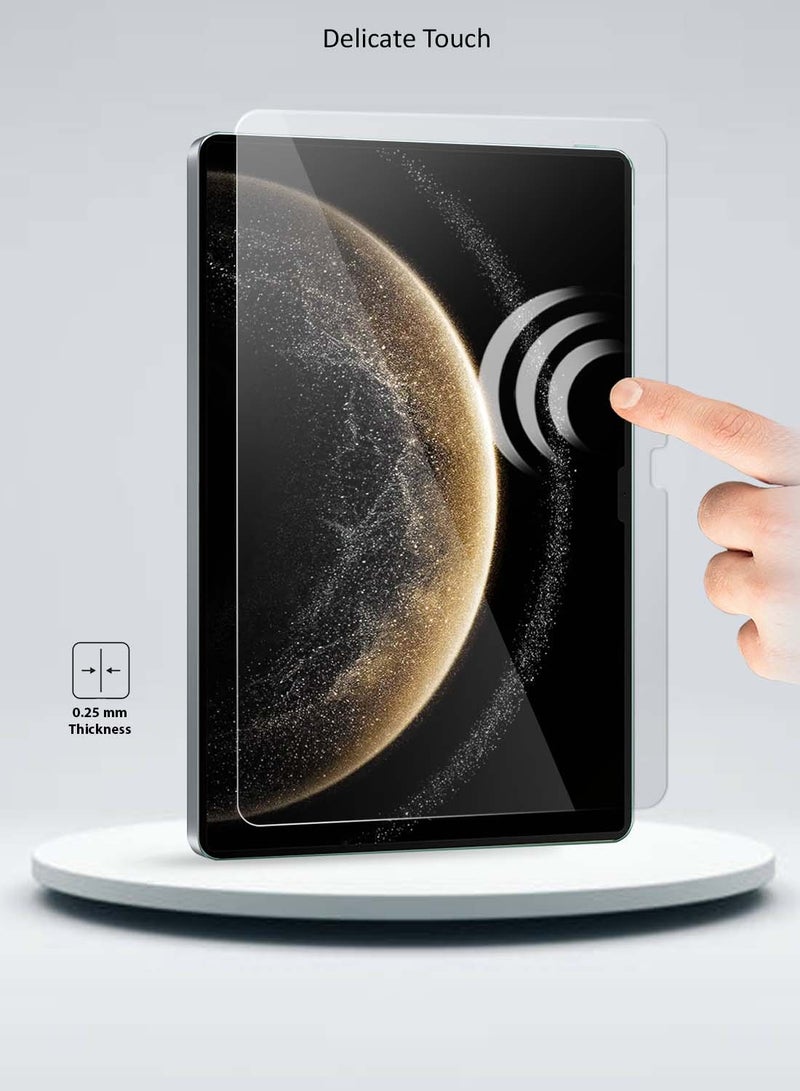 Wtech Huawei MatePad Pro 13.2 4G 2025 (13.2 inches) W00, W29 9H Ultra HD Tempered Glass Screen Protector (TSG9CN) - Clear - Image 5