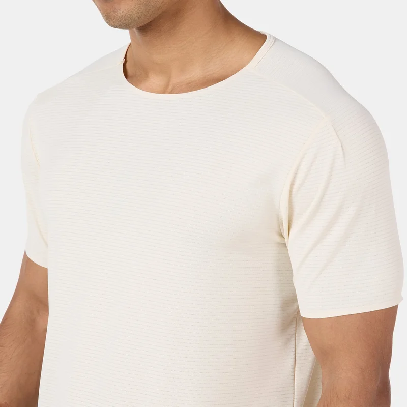 Sun and Sand Sports Beige Men's Training T-Shirt for Men | Best Price UAE