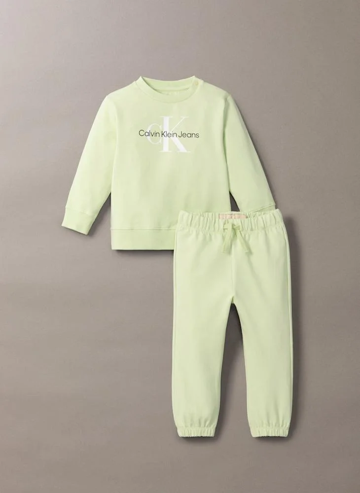 Calvin Klein Jeans Kids Monogram Sweatshirt Set