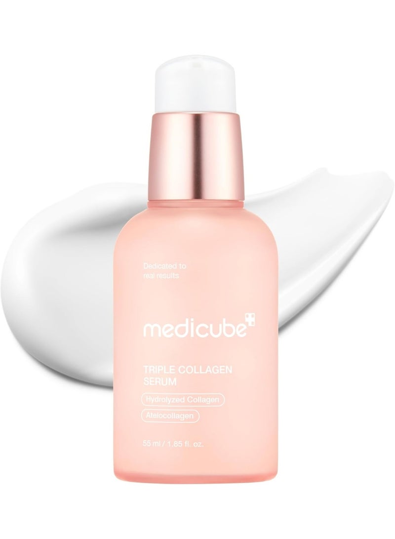 MEDIC HAIR Triple Collagen Serum 1.85 fl.oz - Nourish dull skin with Triple Collagen Complex - A lightweight serum with Niacinamide and Hyaluronic Acid - Korean Skincare - Image 1