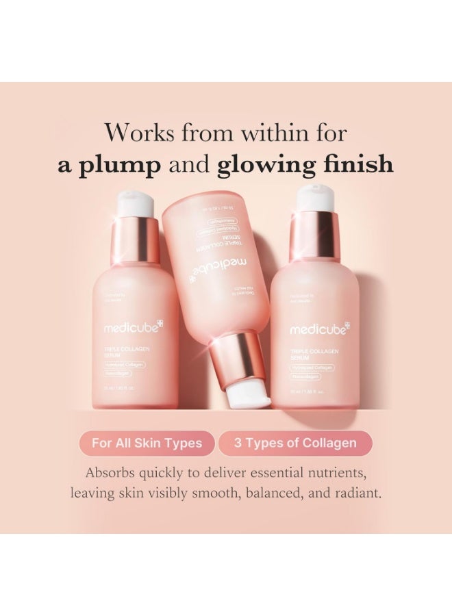 MEDIC HAIR Triple Collagen Serum 1.85 fl.oz - Nourish dull skin with Triple Collagen Complex - A lightweight serum with Niacinamide and Hyaluronic Acid - Korean Skincare - Image 2