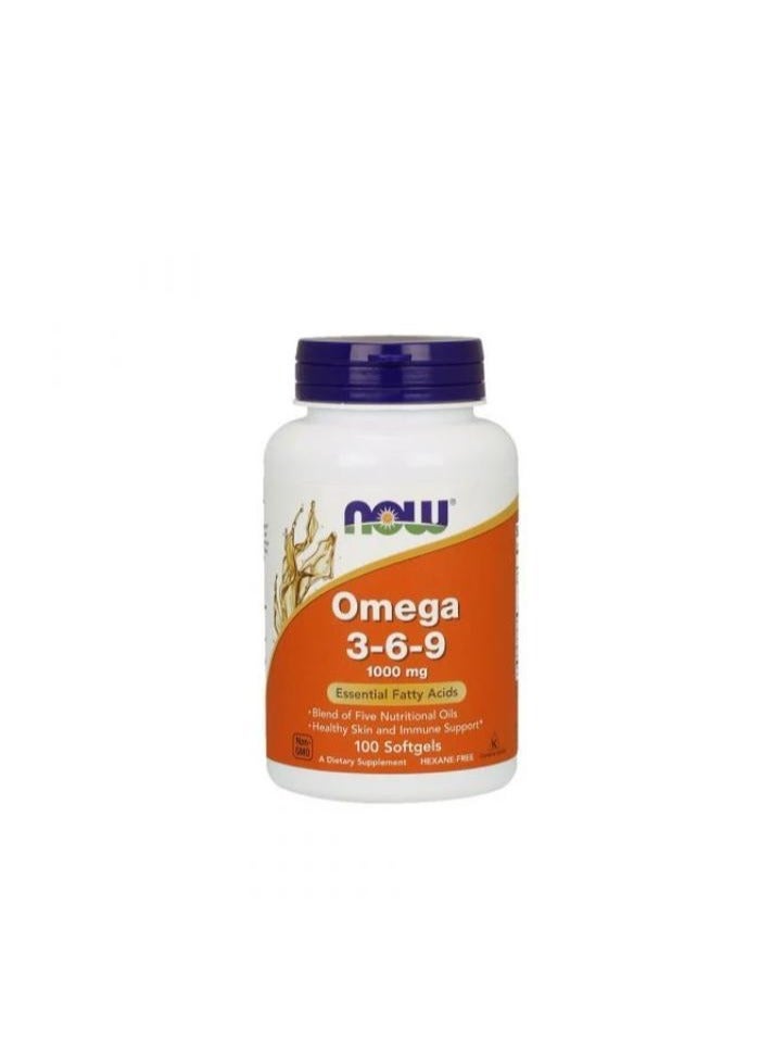 NOW OMEGA 3-6-9 1000MG 100 SOFTGELS